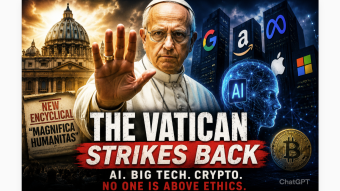 Why the Vatican Is Suddenly Talking About AI, Crypto and Human Control