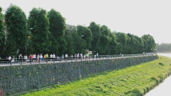 Overview of running locations in Uzhgorod