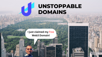 I just claimed my free Web3 Domain name from Unstoppable Domains