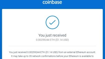My first ETH withdrawal from Publish0x