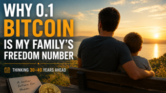 My Children Will Either Thank Me or Never Know This Existed: Why I'm Building Toward 0.1 Bitcoin