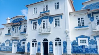 History of the Aveiro region - the old railway station