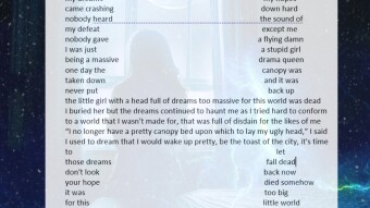 Poetic Pandemic Preview: The Canopy Bed Digital Text Art Manipulation