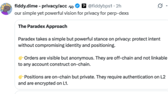 Paradex: On-chain trading with CEX-level execution privacy. No more front-running, Paradex changes the game