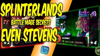 Splinterlands - Battle Mage Secrets: Even Stevens by nozem01