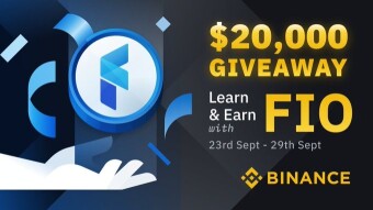 Earn free FIO with Binance