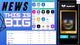 15+ ETH Tokens Coming to EOS, Soical App With As Many Users as Steemit, Deadmau5 NFTs, and More
