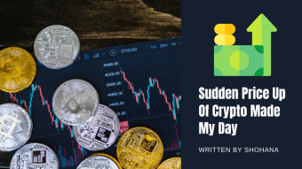 Sudden Price Up Of Crypto Made My Day