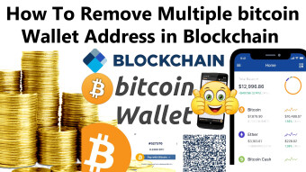 How To Remove Multiple bitcoin Wallet Address in Blockchain | Bitcoin Blockchain | Crypto Ustaad