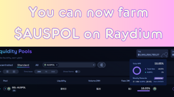 $AUSPOL rewards update!