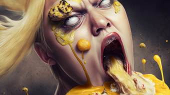 Never Trust A Lemon Cake | AI Artwork | Made with Midjourney v4