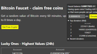 Yescoiner Faucet Adds Transparency, Ability to Donate