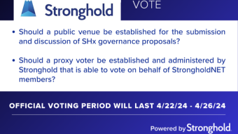 Strengthening Community Voices: Stronghold's 2nd Governance Vote and the Future of $SHx