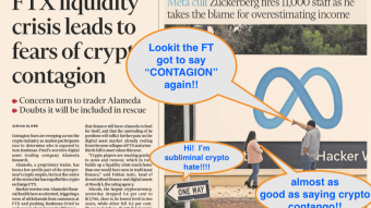 FT Crypto Watch Nov 10th