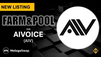MelegaSwap Announces Strategic Partnership with AI Voice Platform AIV, Adds AIV Token to Trading