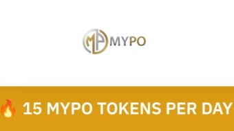 Free MYPO tokens every day.  Mining 15 MYPO a day.