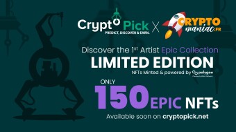 CryptoPick Announcement: 1st-ever collaboration with a  NFT artist 🚀