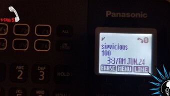I got a call from SIPVicious last night