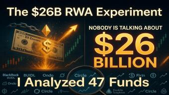 The $26 Billion RWA Experiment Nobody Is Talking About: I Analyzed 47 Tokenized Treasury Funds, Here's What I Found