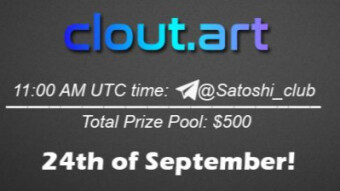Clout.art x Satoshi Club AMA Recap from 24th of September