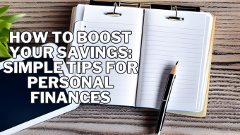 How to Boost Your Savings: Simple Tips for Personal Finances