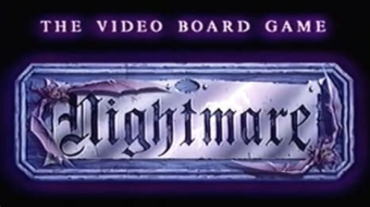 Nightmare - Atmosphere - Original VHS/VCR Interactive Board Game - Review and Complete Original Video
