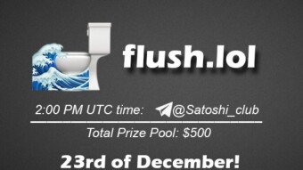 Join the AMA of Satoshi Club x flush.lol. Rewards: 500 USDT, December 23rd.