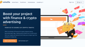 Coinzilla: Ad Network for Crypto Sites