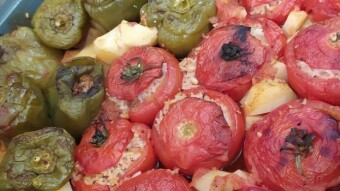 Foodbook #334 Greek traditional gemista for a happy Monday