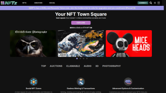 NFTz - DeSo Blockchain's NFT Marketplace for Content Creator