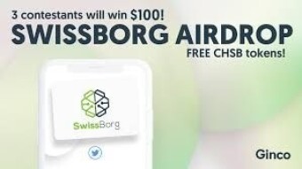SWISS BORG AIRDROP APP. Like two Airdrops in one.