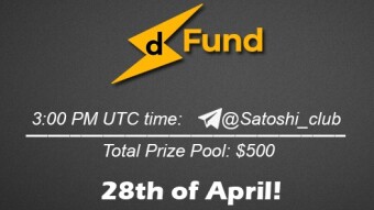 Join the AMA of Satoshi Club x dFund. Rewards: 500 USDT, April 28th.