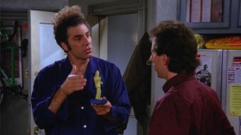 Creative writing:  A possible scene for an episode of Seinfeld