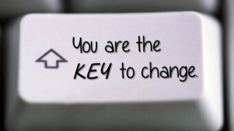 the KEY to change