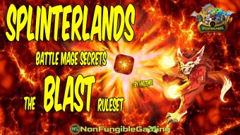 Splinterlands Battle Mage Secrets: ★ Blast!! ★