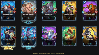 My Splinterlands adventure 2024 - week 34, as the new Rebellion reward cards are getting all my DEC!