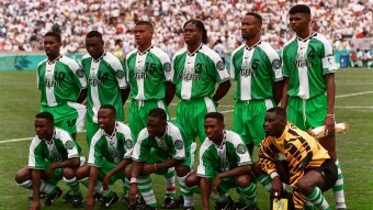 Nigeria men’s Team at the Olympics, 1996.