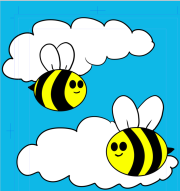 Cute Bumblebee Artwork