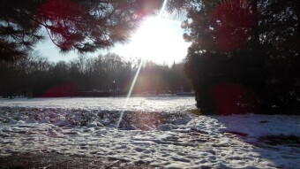 There is almost no trace of the snowmen - My Actifit Report Card: December 22 2022