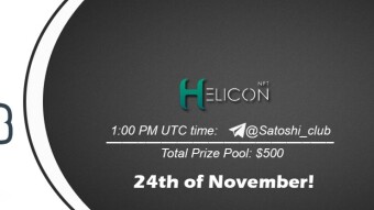 Join the AMA of Satoshi Club x HeliconNFT. Rewards: 500 USDT, November 24th.