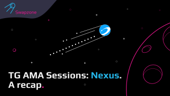 Swapzone's TG AMA Sessions: Nexus ❘ A Recap