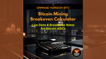 Bitcoin Mining Breakeven Calculator That Uses Live Network Data