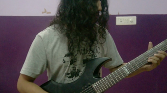Melodic solo guitar composition