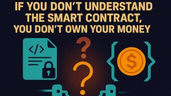 If you don’t understand the smart contract, you don’t own your money