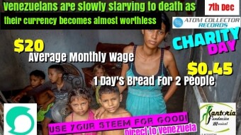 Friday Update - Help Venezuela With STEEM, ATOM Token, @MusicVoter, @MusicVoter2