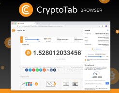 CryptoTab: Mining Bitcoin Free While Browsing.