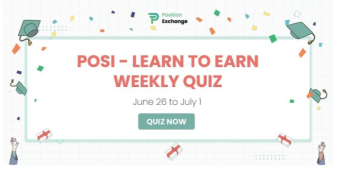 📢 Position Exchange 👉 $POSI Learn To Earn Event!