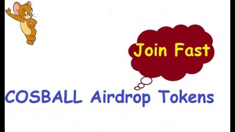Receive free COSB tokens with CosBall Airdrop