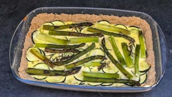 #BIWAKKITCHEN020- HOMEmade Courgette-Asparagus Quiche