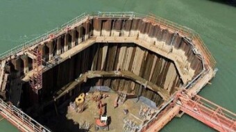 How bridges are made over a large mass of water.